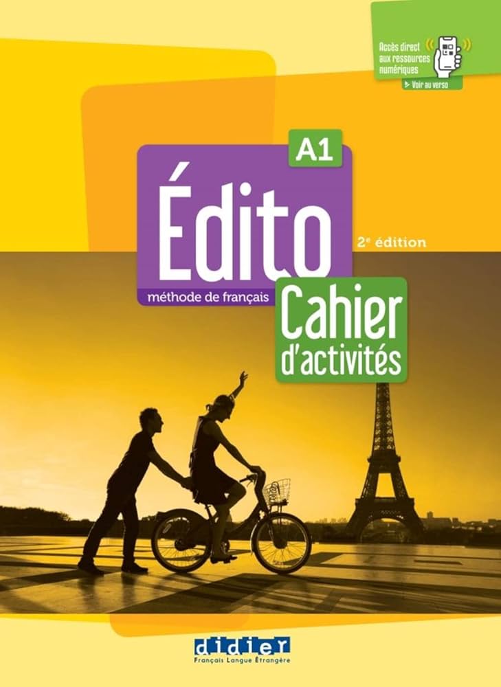Niveau A1 Edito Cahier d'activities
